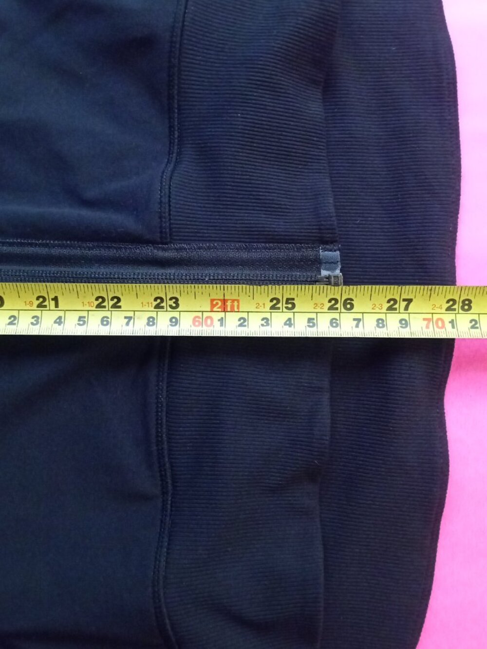 Lululemon Pump It Up Jacket Black Brushed Luxtreme Full Zip Funnel Neck 4 XS - Picture 12 of 12